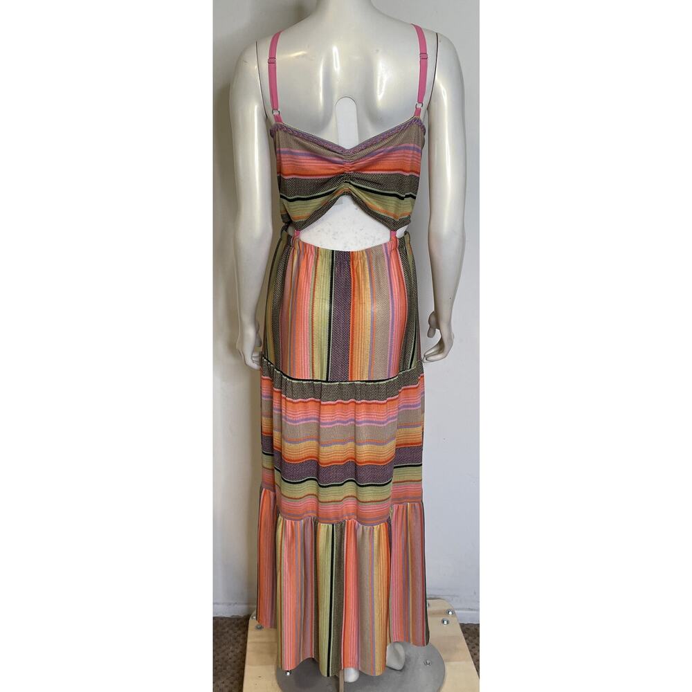 Double D Ranch Desperado Serape Maxi Dress NWT XL Knit Multicolored Boho - Picture 2 of 16
